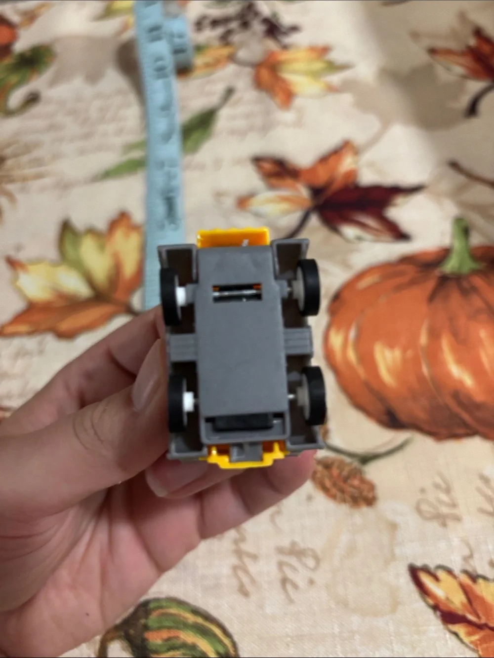 Yellow & Gray Kids Dump Truck Toy – Durable Play Vehicle